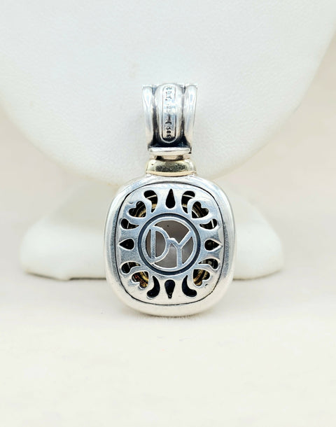  David Yurman Albion Pendant Large Pearl & Gold