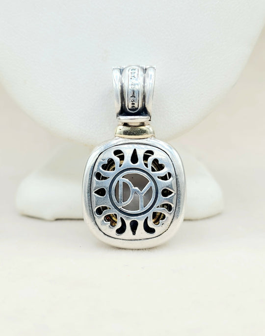  David Yurman Albion Pendant Large Pearl & Gold