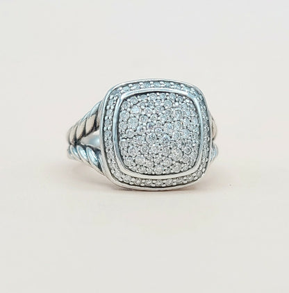David Yurman Albion Ring Pavé Diamonds    #