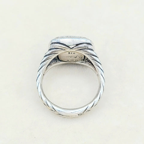  David Yurman Albion Ring Pavé Diamonds