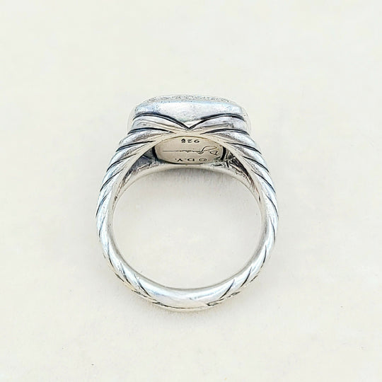  David Yurman Albion Ring Pavé Diamonds