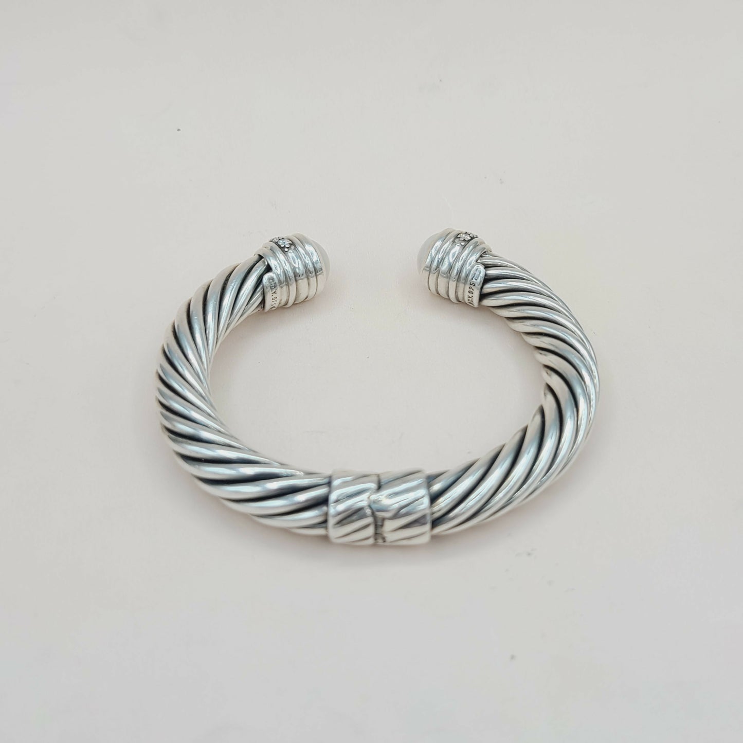    David Yurman Bracelet 10mm Pearl & Diamonds