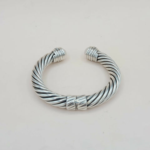  David Yurman Bracelet 10mm Pearl & Diamonds