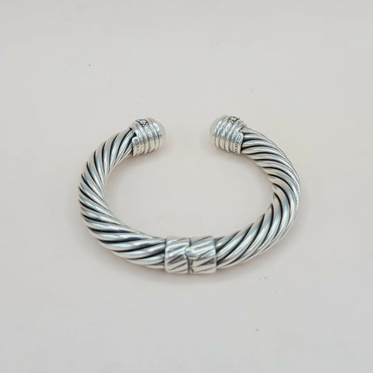  David Yurman Bracelet 10mm Pearl & Diamonds