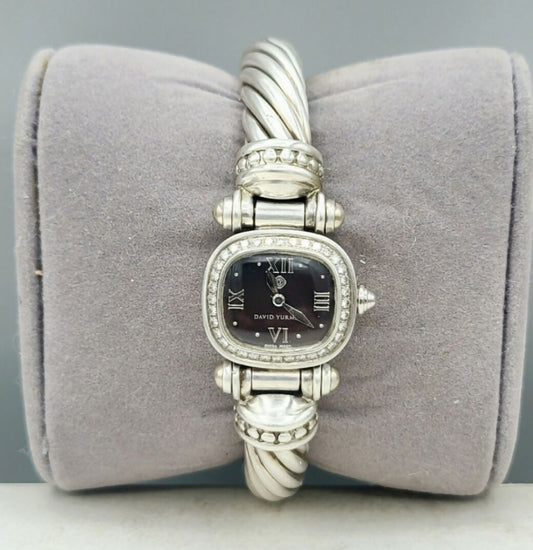 David Yurman Cable Watch With Diamonds  AYW Luxury