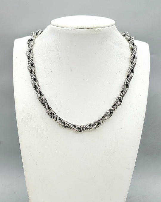  David Yurman Chevron Link Necklace-