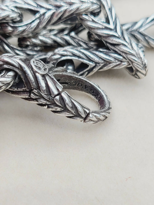  David Yurman Chevron Link Necklace-
