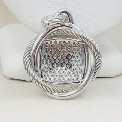 David Yurman Infinity Large Pendant – Diamonds  AYW Luxury #
