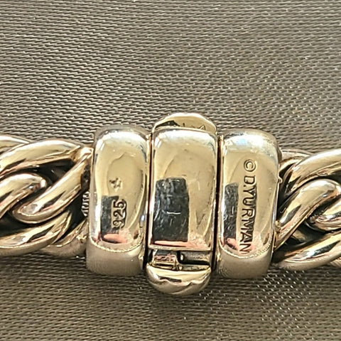  David Yurman Lyrica Diamond X Necklace