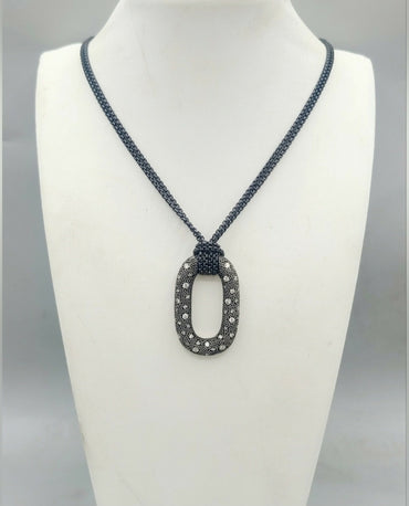  David Yurman Midnight Melange Pendant – Diamonds