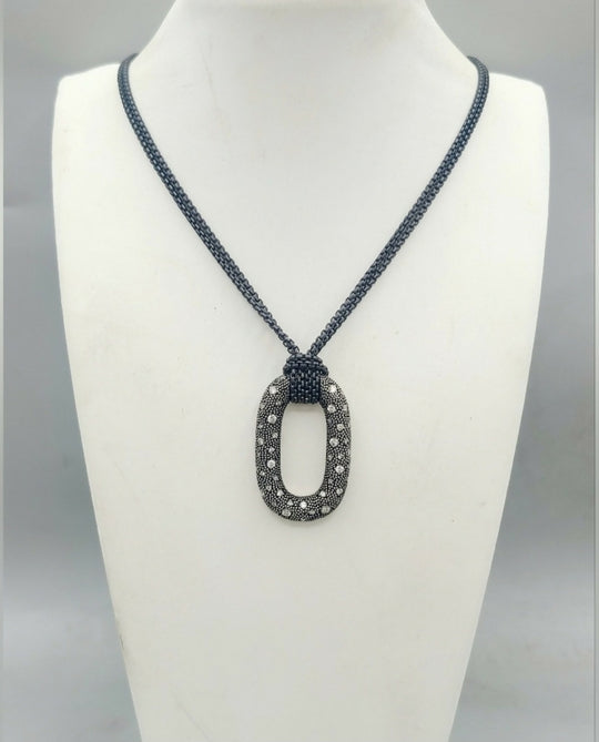  David Yurman Midnight Melange Pendant – Diamonds