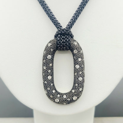 David Yurman Midnight Melange Pendant – Diamonds  AYW Luxury #