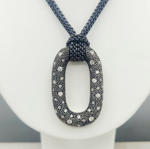  David Yurman Midnight Melange Pendant – Diamonds