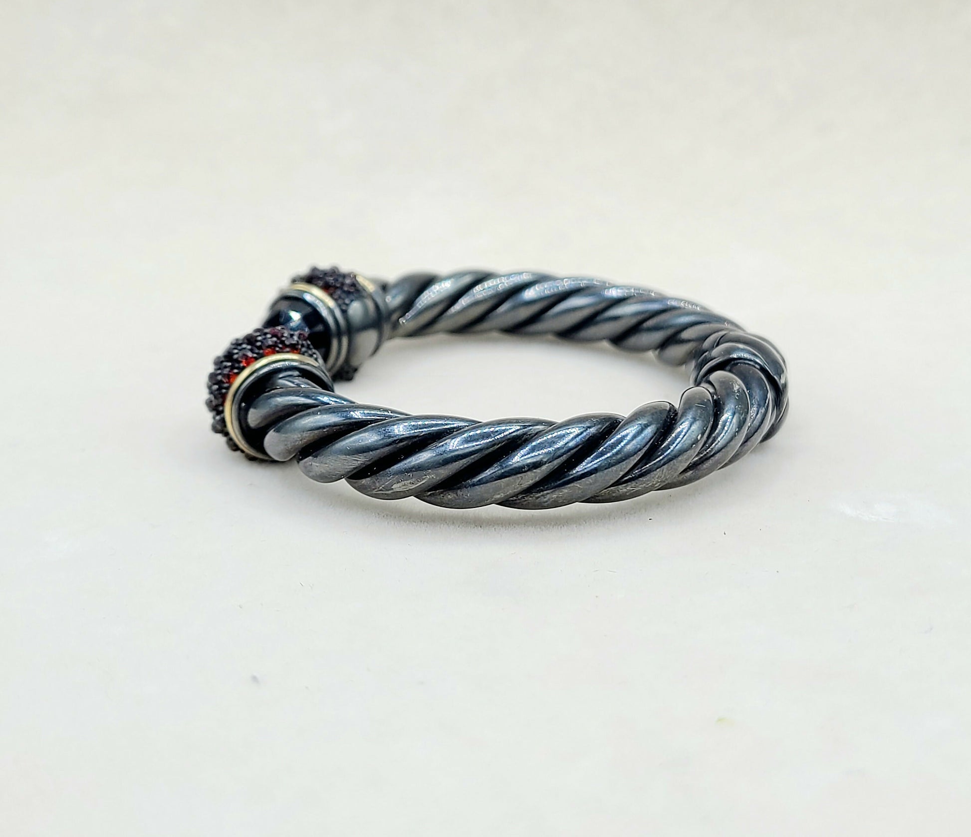 David Yurman Osetra Berries Black Onyx Bracelet | Certified Pre-owned  AYW Luxury #