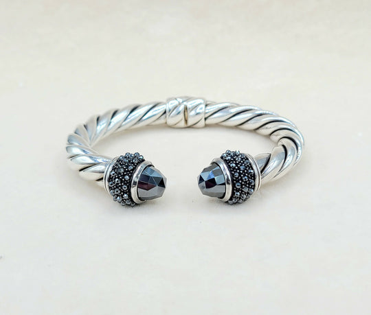  David Yurman Osetra Berries Bracelet Hematite