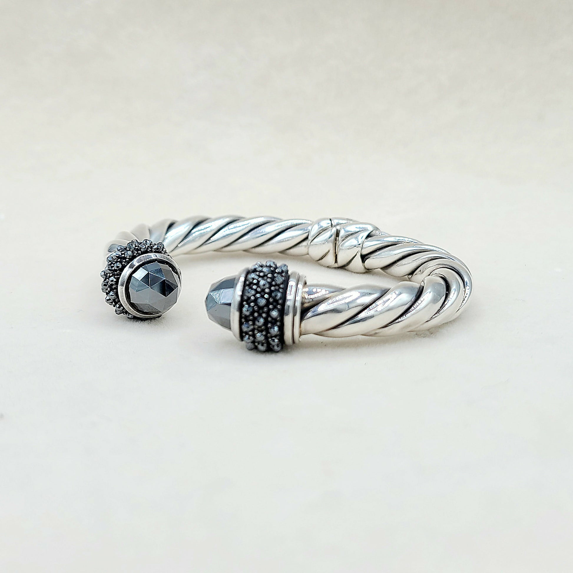 David Yurman Osetra Berries Hematite Bracelet | Certified Pre-Owned  AYW Luxury #
