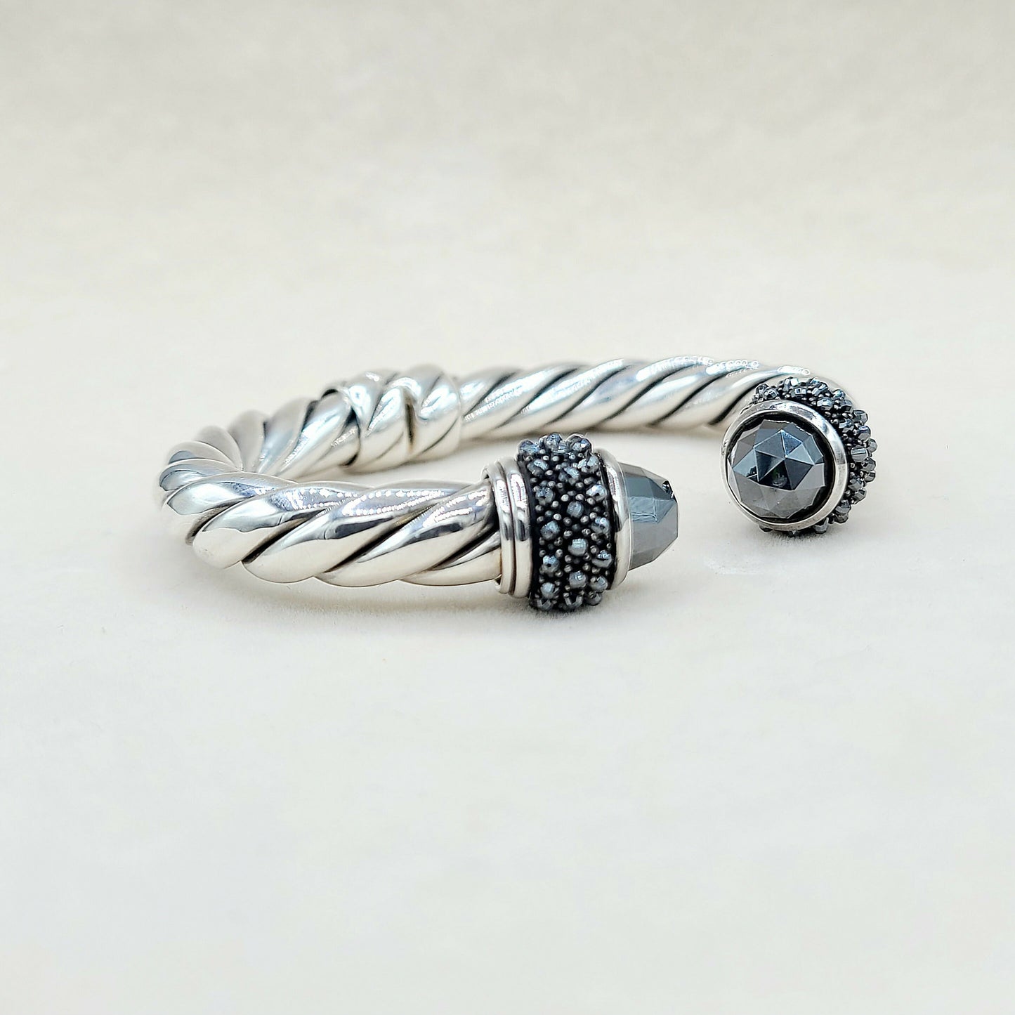 David Yurman Osetra Berries Hematite Bracelet | Certified Pre-Owned  AYW Luxury #
