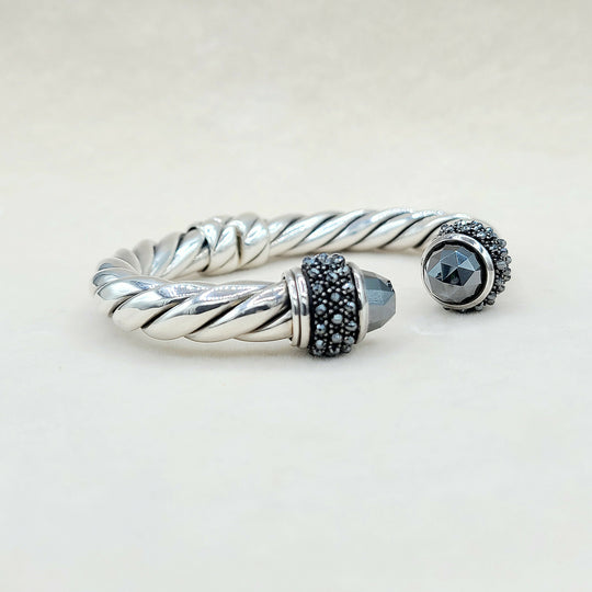  David Yurman Osetra Berries Bracelet Hematite