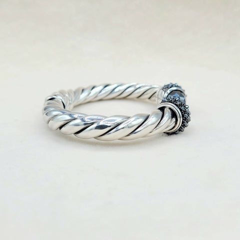  David Yurman Osetra Berries Bracelet Hematite