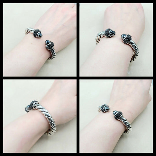  David Yurman Osetra Berries Bracelet Hematite