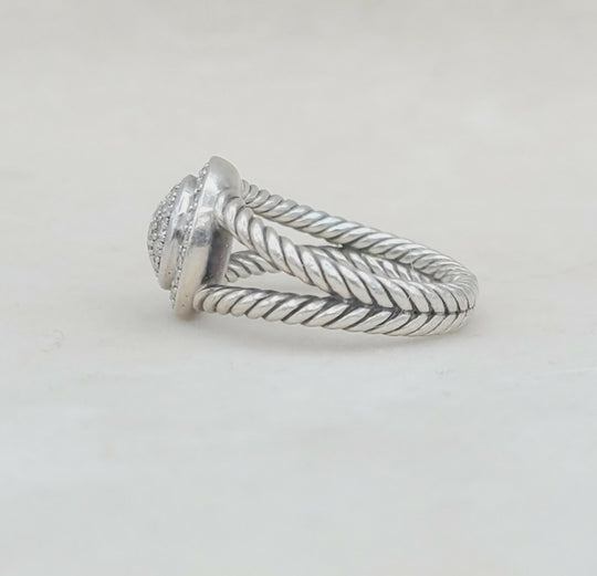  David Yurman Petite Cerise Diamond Ring