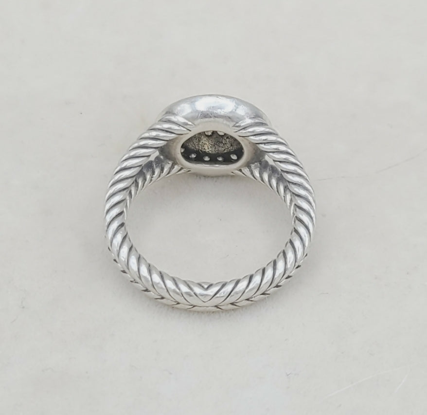 David Yurman Petite Cerise Pavé Diamond Ring | Certified Pre-Owned    #