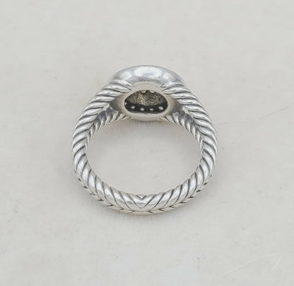 David Yurman Petite Cerise Pavé Diamond Ring | Certified Pre-Owned    #