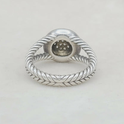 David Yurman Petite Cerise Pavé Diamond Ring | Certified Pre-Owned    #