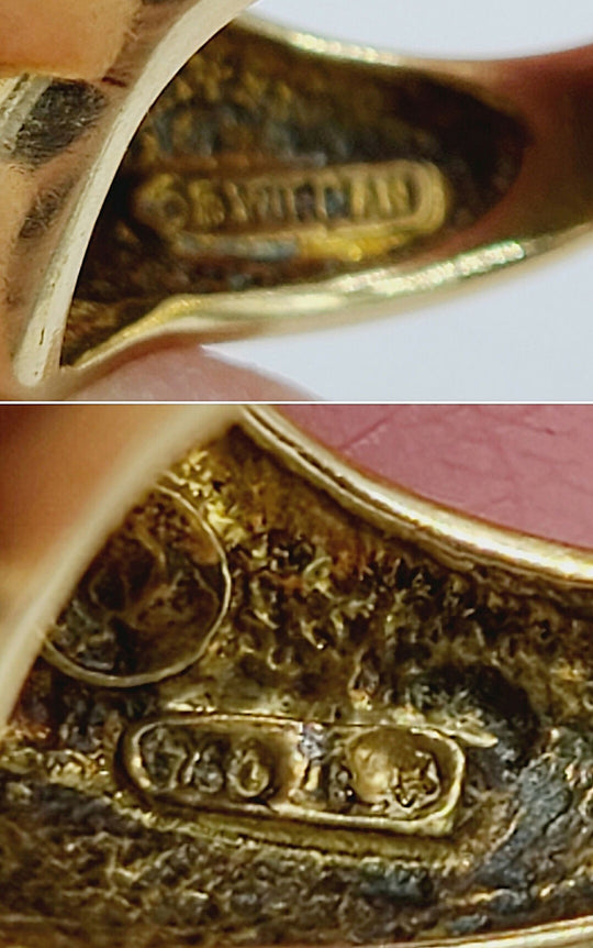  David Yurman Quatrefoil Sculpted Ring – Diamonds & 18k Gold