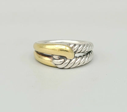 David Yurman Single-Loop Labyrinth Ring  AYW Luxury #