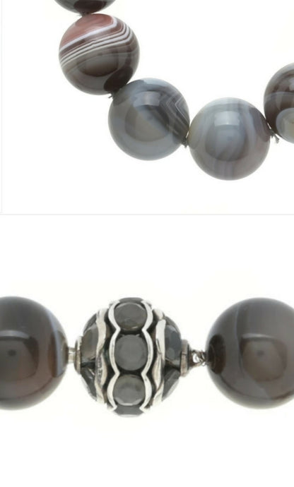 David Yurman Statement Couture Necklace – Agate & Moonstone  AYW Luxury #
