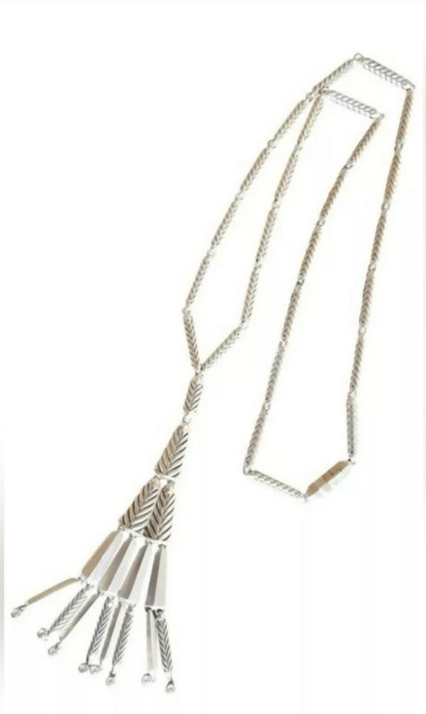  David Yurman Stax Fringe Pendant Necklace – Diamonds