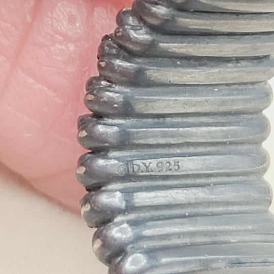  David Yurman Tempo Ring Black Rhodium & Diamonds