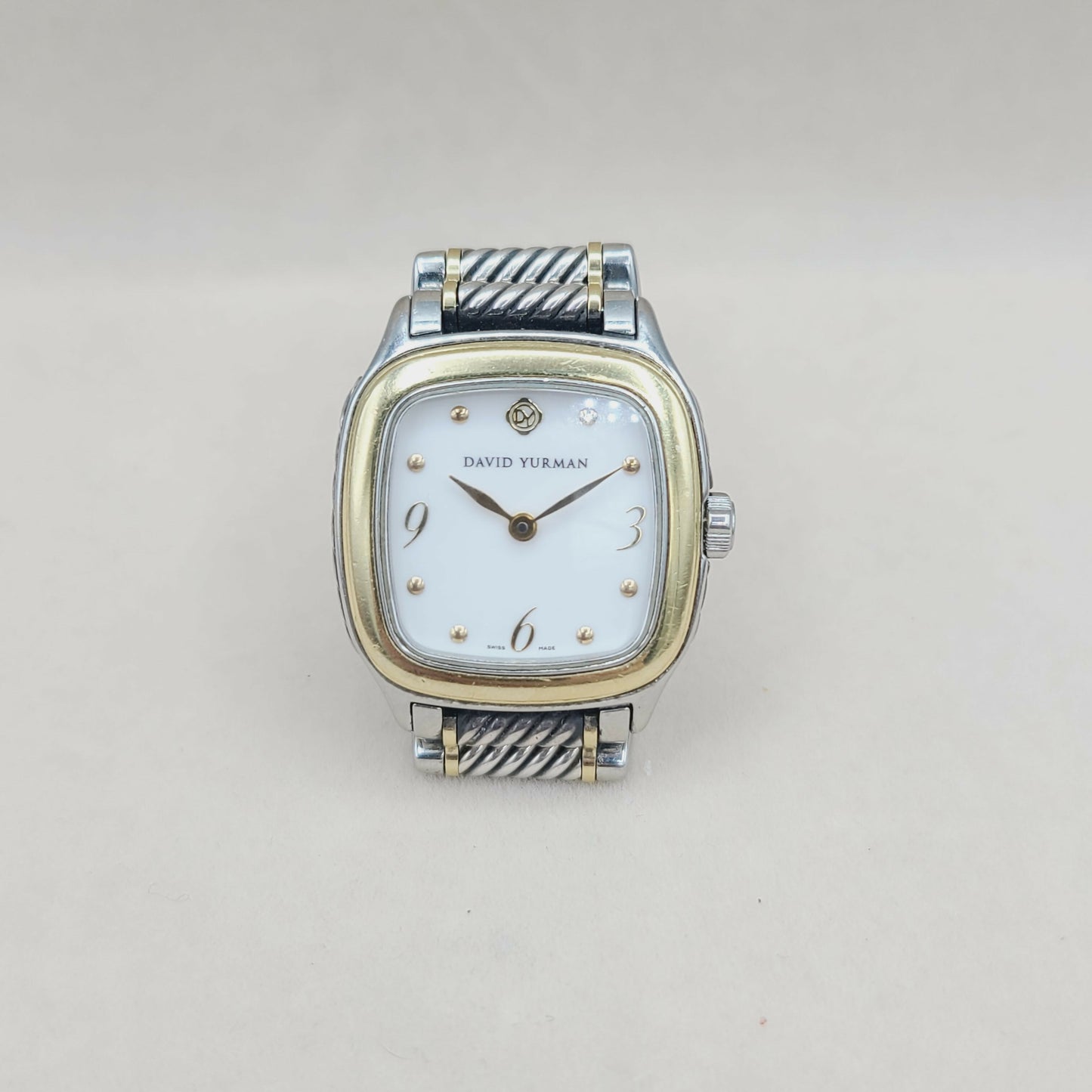 David Yurman Thoroughbred Watch 25mm with Gold    #
