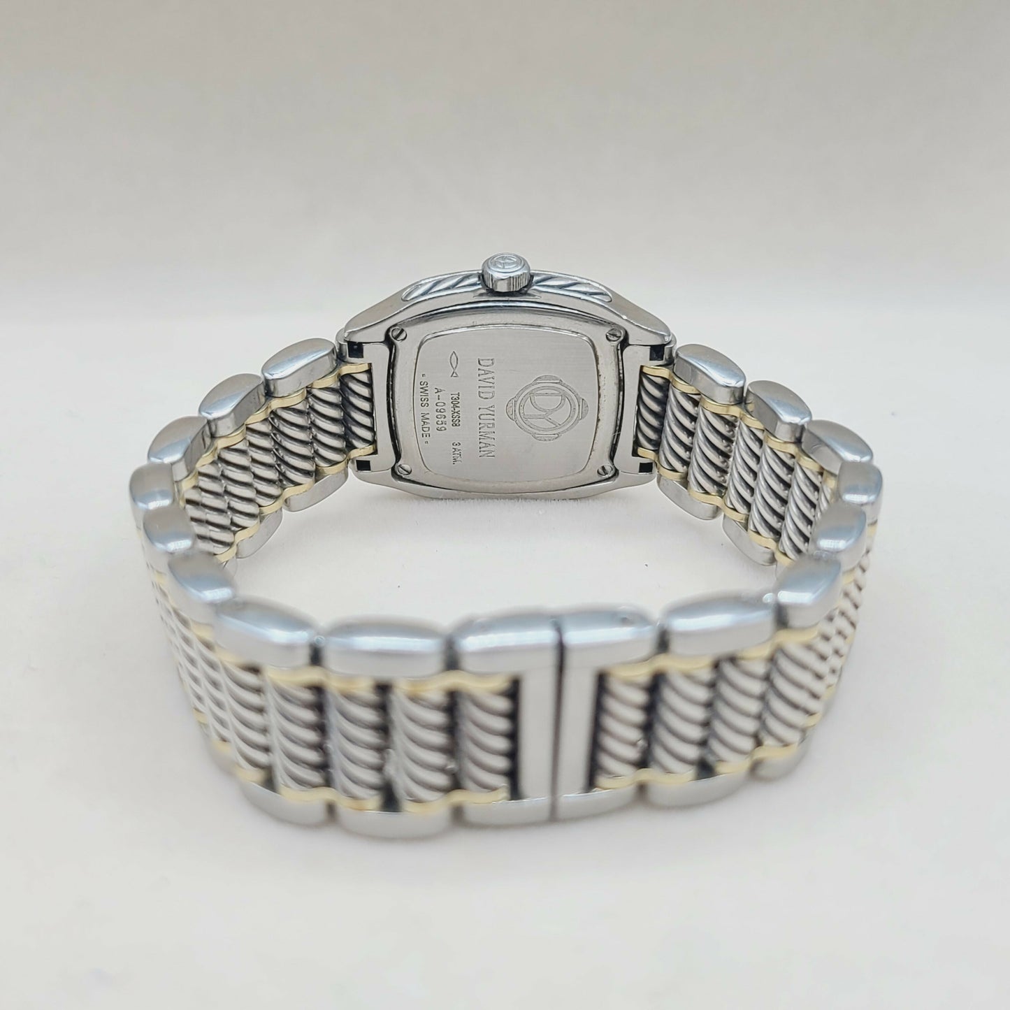 David Yurman Thoroughbred Watch 25mm with Gold    #