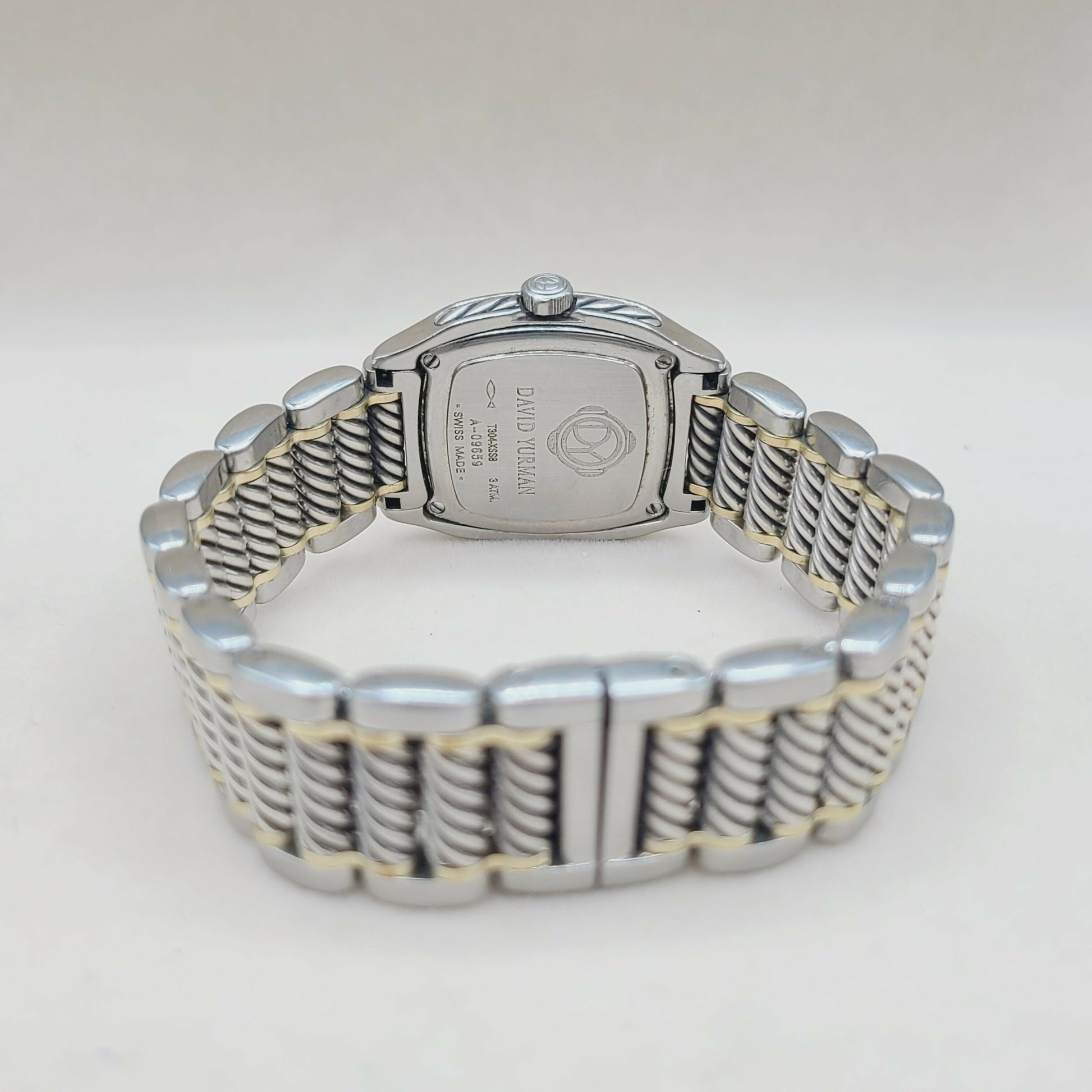 David Yurman Thoroughbred Watch 25mm with Gold    #