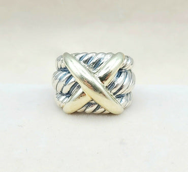  David-Yurman-Triple-Cable-Gold-X-Wide-Ring