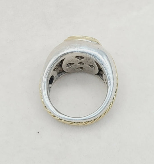  David Yurman Vintage Renaissance Citrine Ring