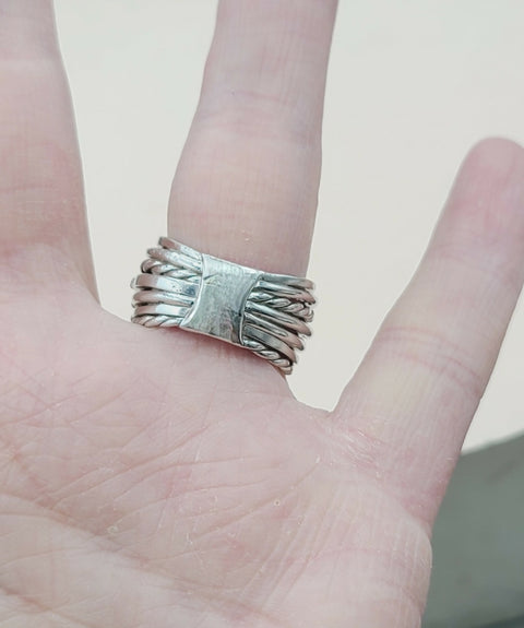  David Yurman Wide Anjelika Ring-With Diamonds-