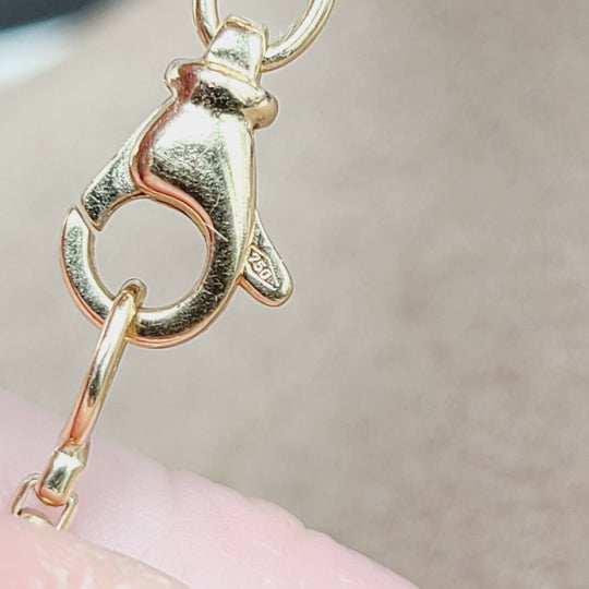 clasp for David Yurman 1.7mm Box Chain Necklace in 18k Gold, 22”