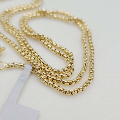 David Yurman 1.7mm Box Chain Necklace in 18k Gold, 22”