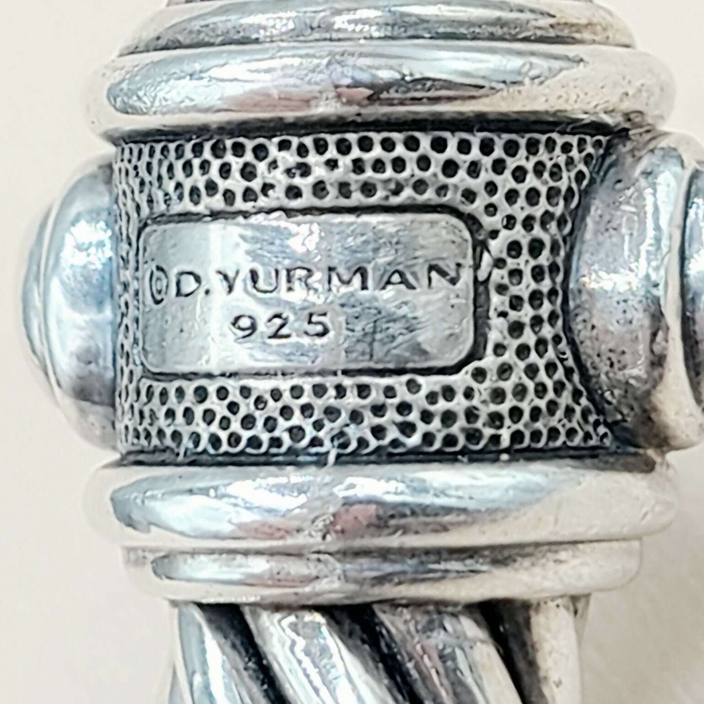    David Yurman 10mm Renaissance Sterling Silver Bracelet