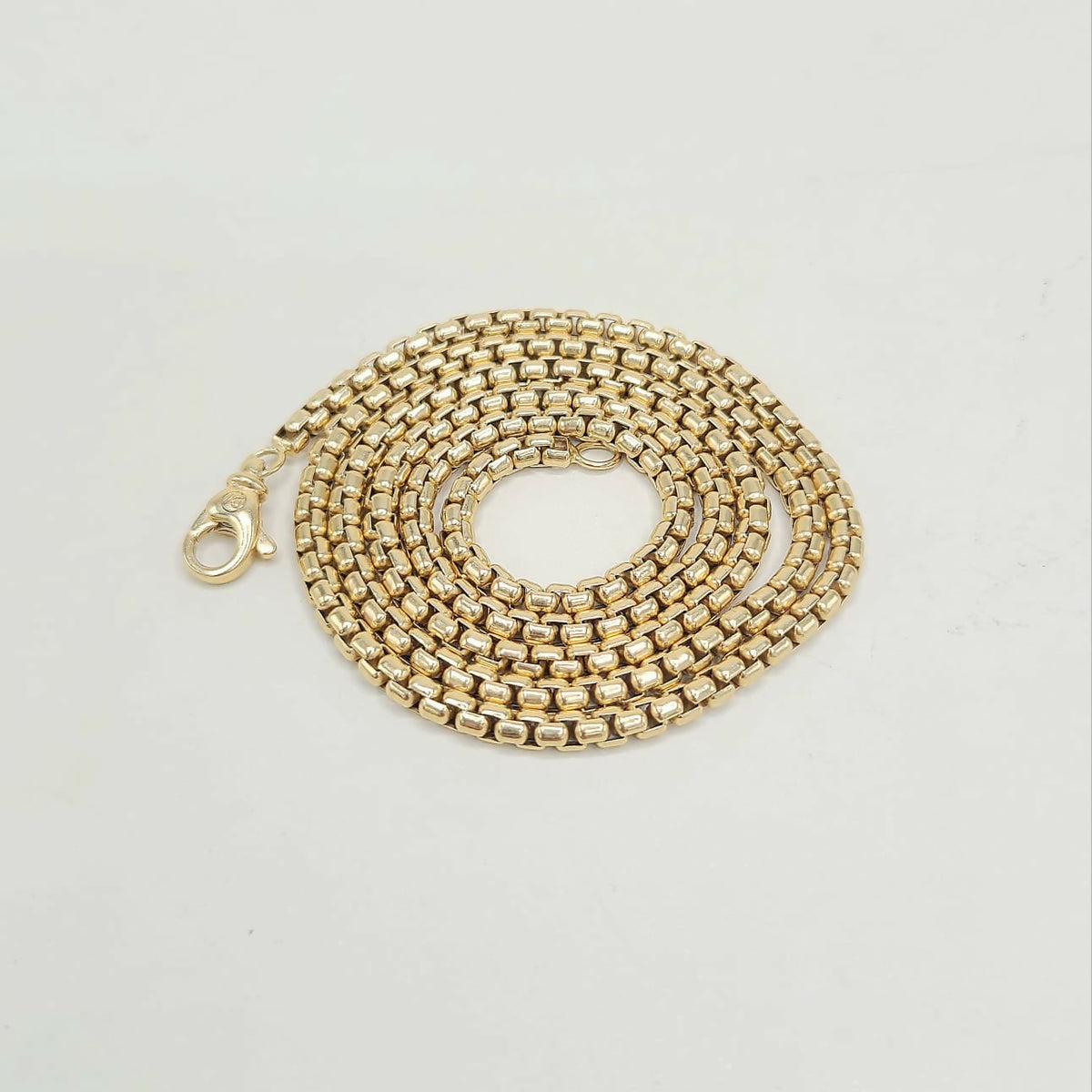 David Yurman 3.4mm Box Chain Necklace In 18k Yellow Gold , 24”
