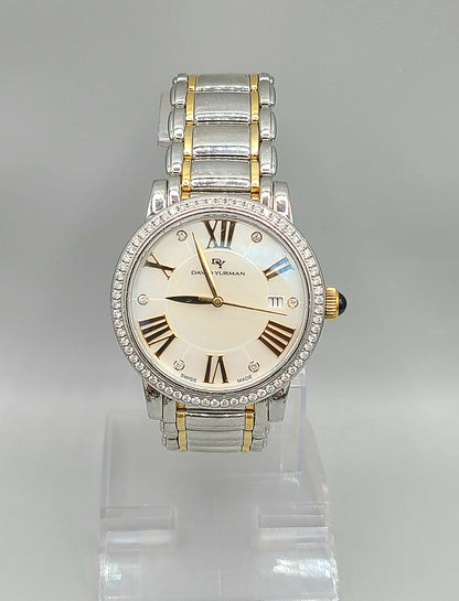 David Yurman 38mm Classic Quartz Watch with18k Gold & Diamonds