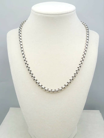David Yurman 5.2mm Box Chain in Sterling Silver, 18”