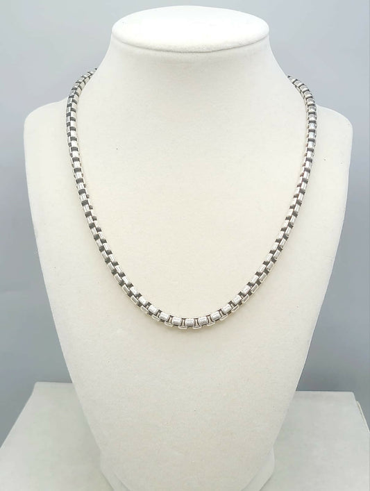 David Yurman 5.2mm Box Chain in Sterling Silver, 18”