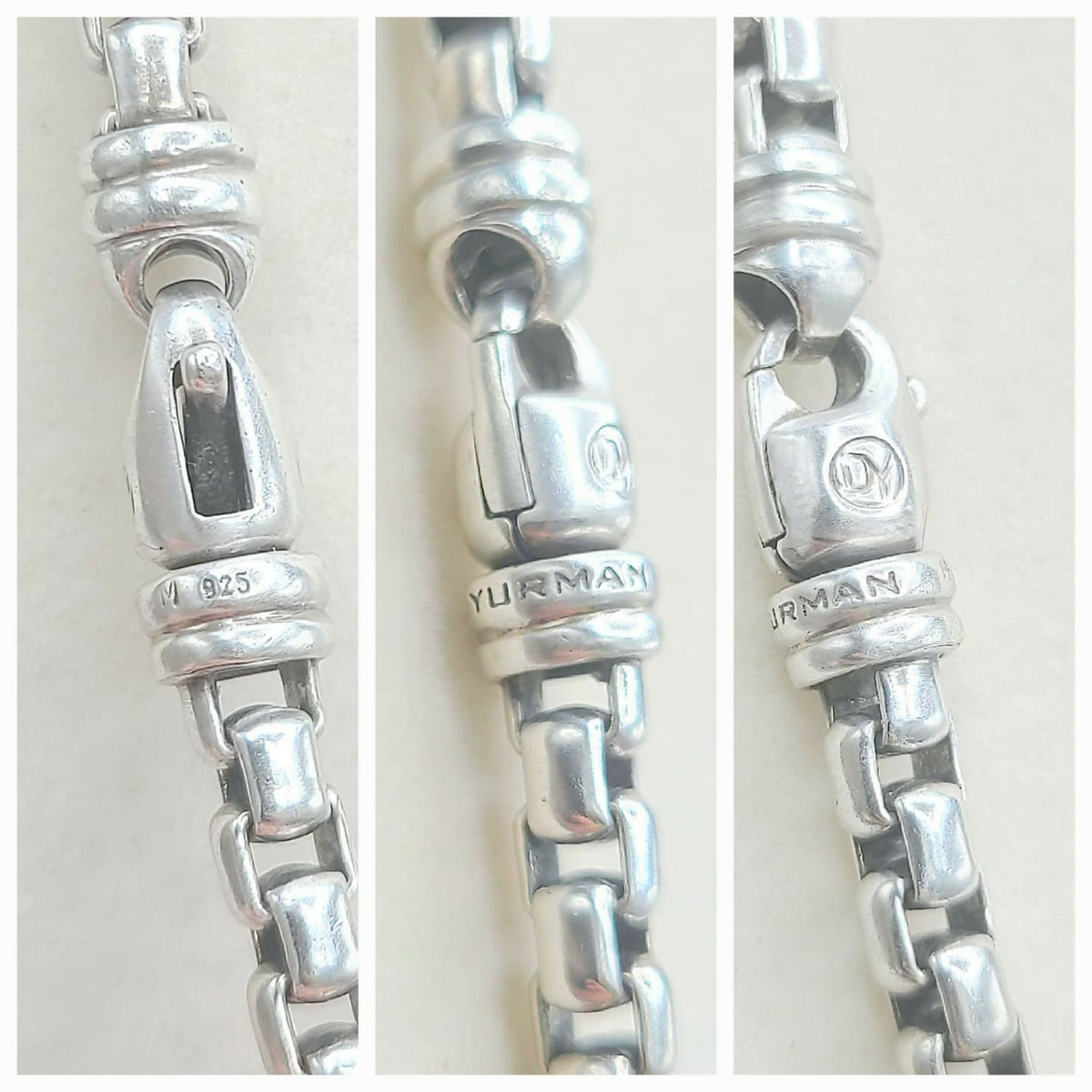 hallmark of David Yurman 5.2mm Box Chain in Sterling Silver, 18”