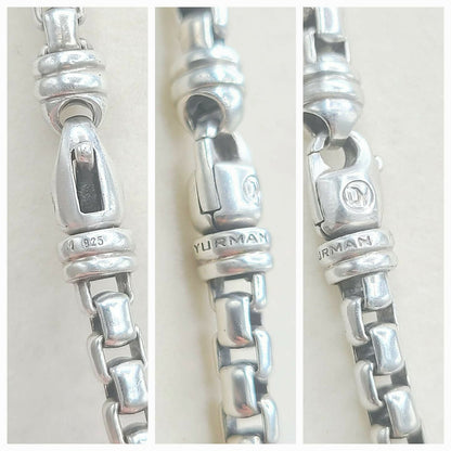 hallmark of David Yurman 5.2mm Box Chain in Sterling Silver, 18”