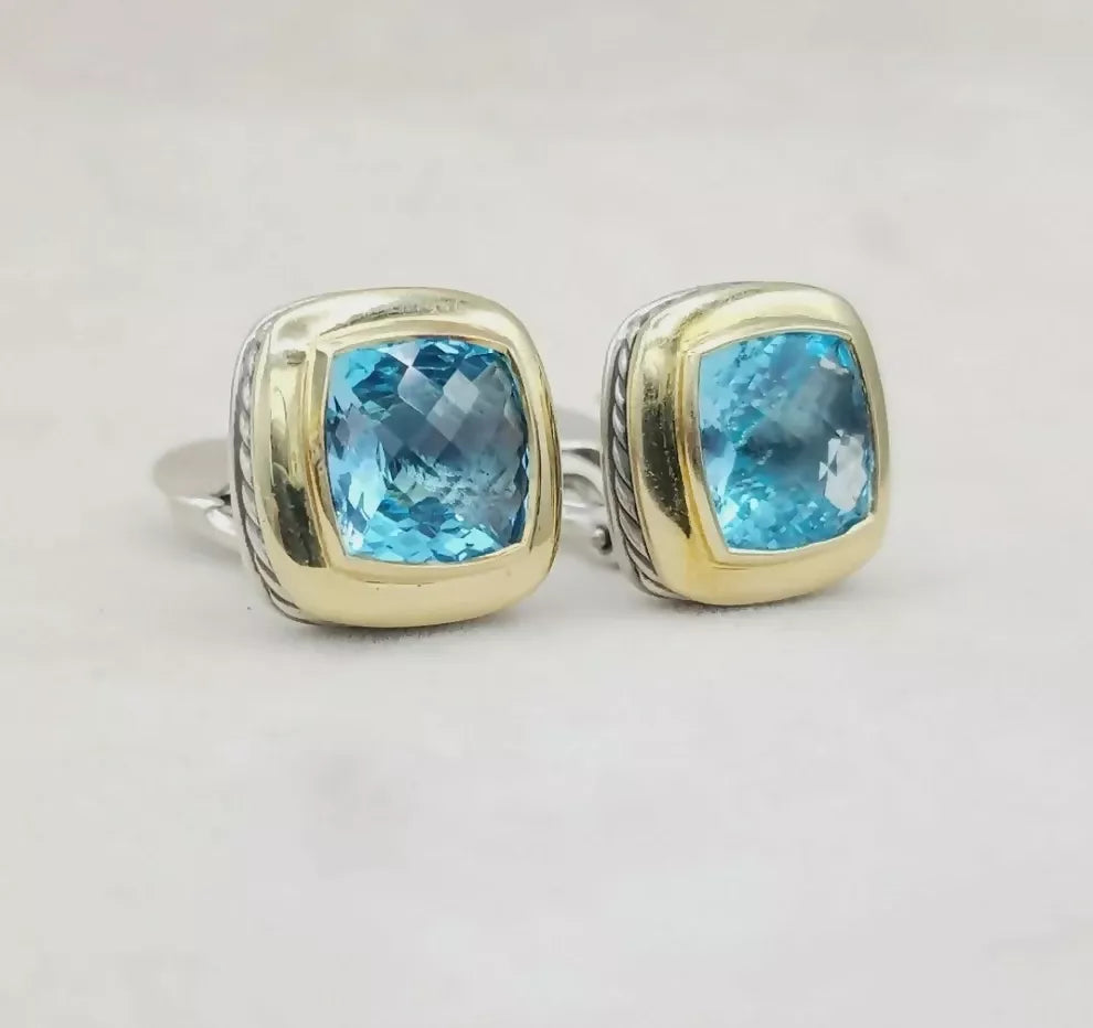 David_Yurman_Albion_11mm_Blue_Topaz_Earrings_With_Gold_1