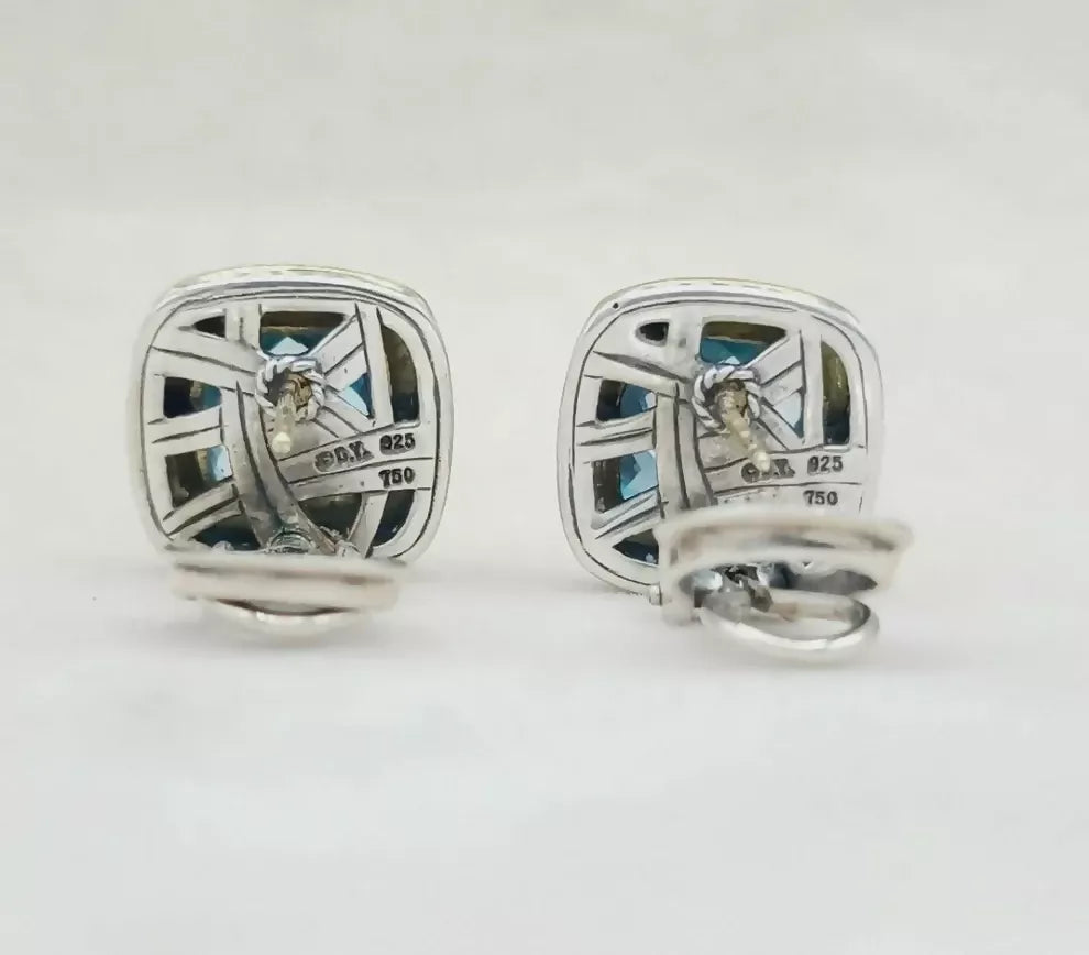 David_Yurman_Albion_11mm_Blue_Topaz_Earrings_With_Gold_3